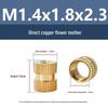 M1-M10 Knurled Brass Heat Insert Nut for Injection Molding