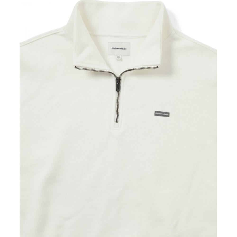 Thisisneverthat T.n.t. Classic Hdp Half Zip Sweatshirt Natural