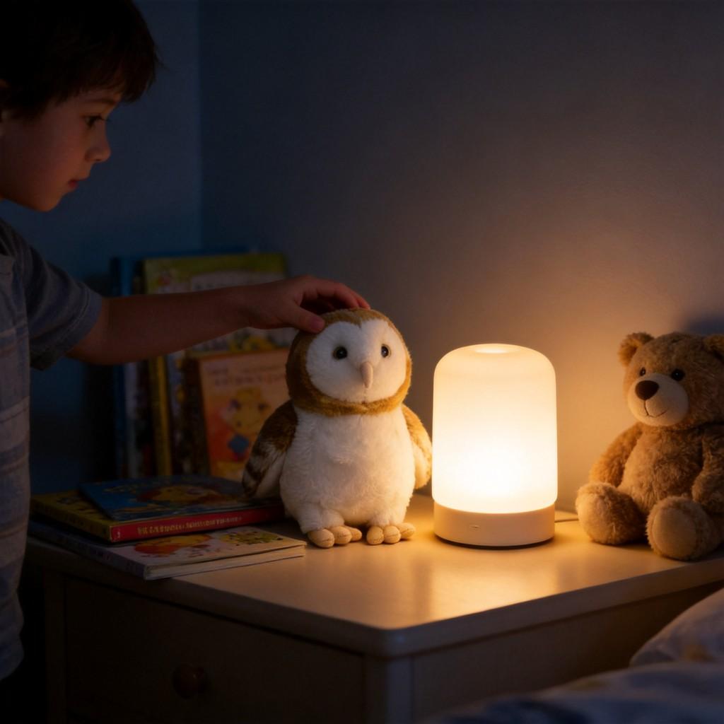 Juguete de Peluche de Búho con Diseño Realista Para Niños y Niñas Regalo