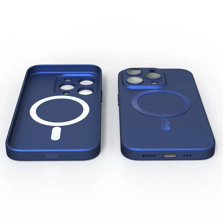 iPhone 16 Pro Max Case, ColorMag, for MagSafe, Navy Blue