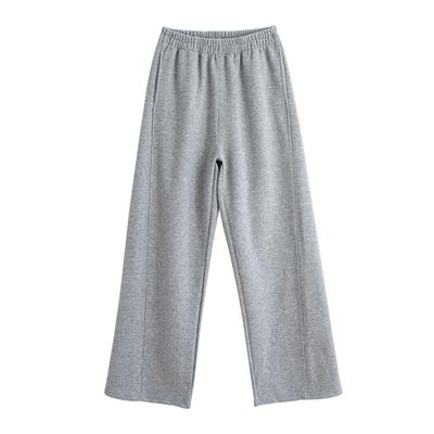 Sport Pants for Women In Spring and Autumn New Chinese Cotton Super Soft Wide-leg Pants Loose Straight Slim Casual Pants
