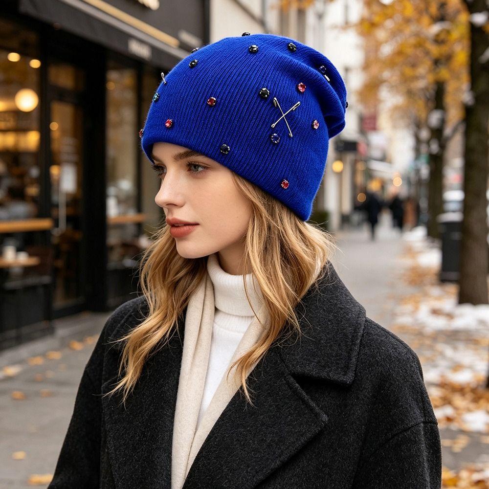 Windproof Beanie Hat Warm Skullies Hat Fashion Ear Protection Hat Outdoor Sports
