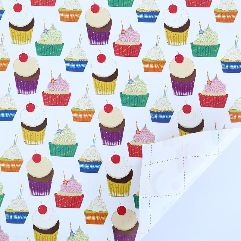 50*70CM Birthday Gift Wrapping Paper Happy Birthday Gift Packaging Paper DIY Craft Paper Birthday Party Gift Decoration Paper