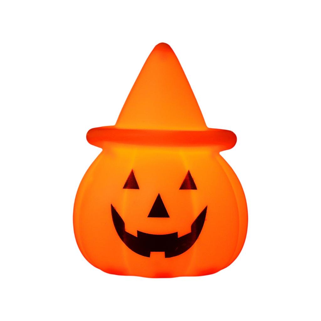 Halloween Pumpkin Skeleton LED Night Light Ghost Shaped Decorative Atmosphere Lamp for Party Tabletop Home Decor