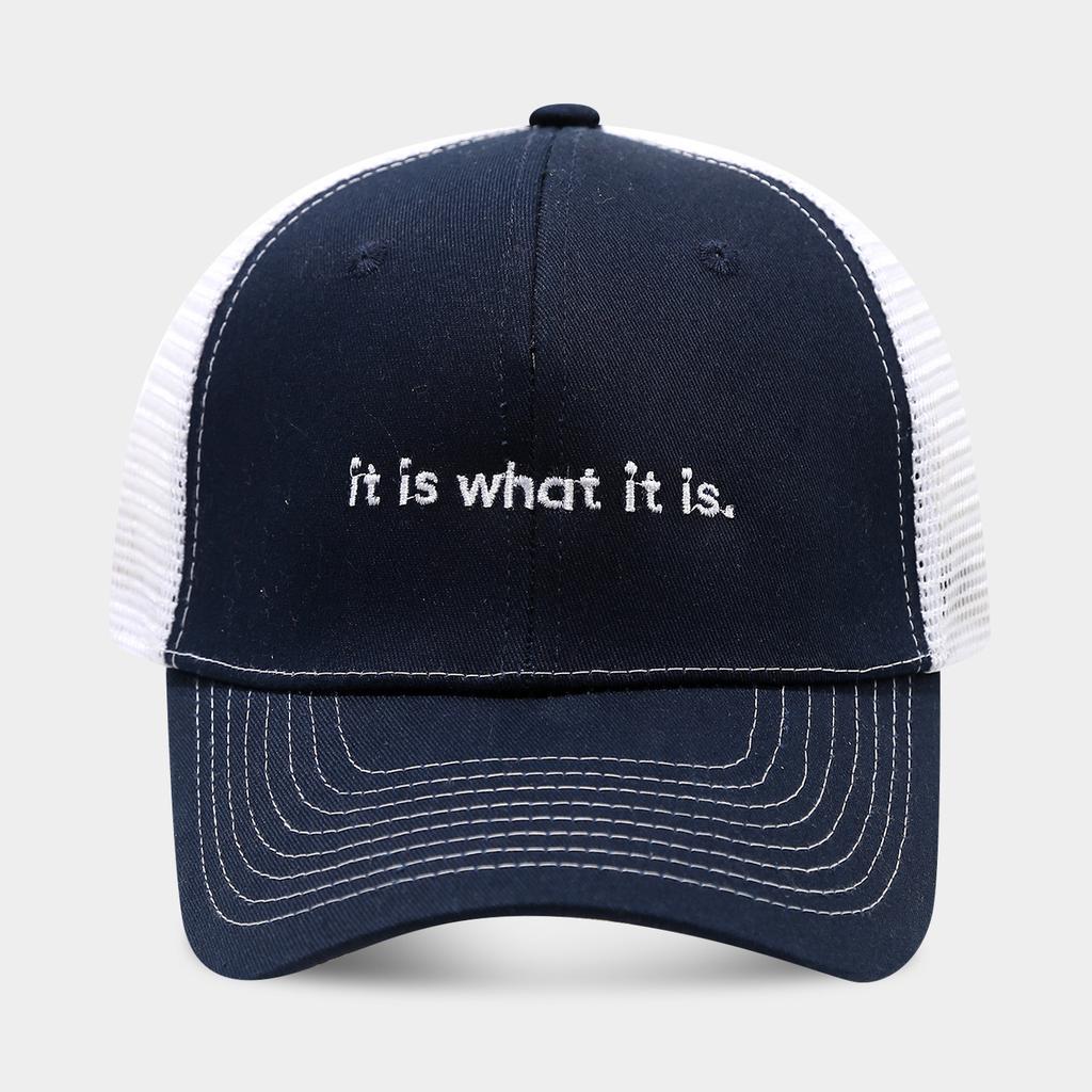 New Simple Small Letter Embroidery Mesh Splicing Breathable Baseball Cap Men's and Women's Tide Outdoor Leisure Shopping Sun Hat