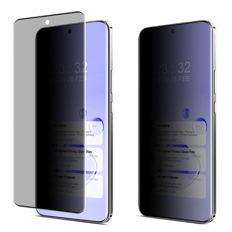 IMAK For Honor Magic6 5G Privacy Screen Protector 3D Curved Anti-Spy Film (No Edge Version)