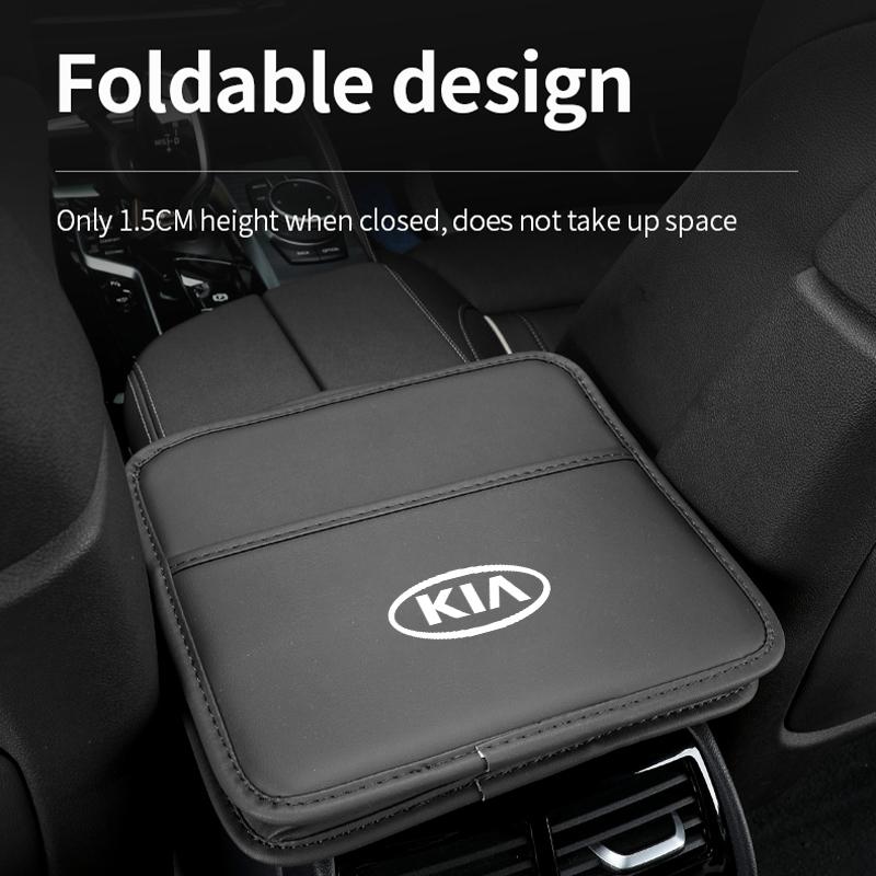 CAUWZ1 Car Seat Back Storage Case Garbage Hanging Bag Trash Can Bin For KIA Ceed Sportage Rio K5 K2 Optima Cerato Proceed Venga