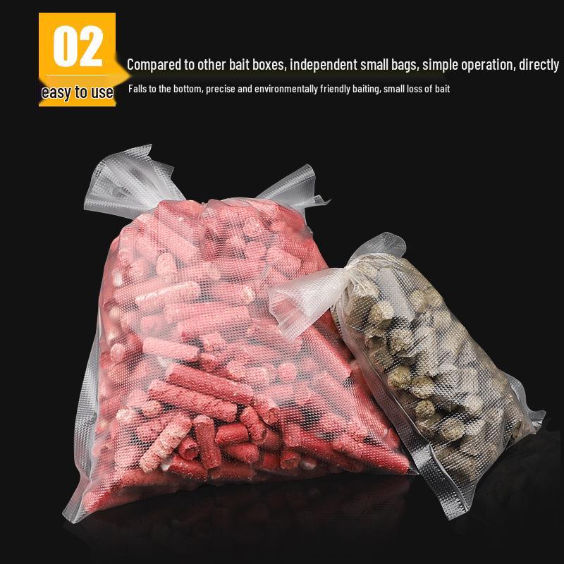 Quick-Dissolving Water-Soluble Fishing Bait Bag for Long-Distance Casting and Slow-Release Bait