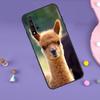 Cute Alpaca Donkey Case For Huawei Nova Y70 Y60 Y61 Y90 Y91 5T 9 10 SE 3i 8i 11i 11 Pro P20 P40 P30 Lite Cover