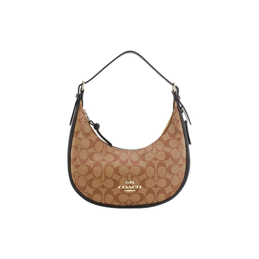 Coach Bailey Coated Canvas Pebbled Leather The Armpit Shoulder Bag , Handbag , Shoulder Bag Regular Women's (Unisex) Shoulder Bags