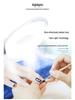 LED Beauty Salon Magnifying Lamp with Cold Light and Dimming Feature for Nail Art, Eyebrow Tattoo, and Shadowless Lighting.