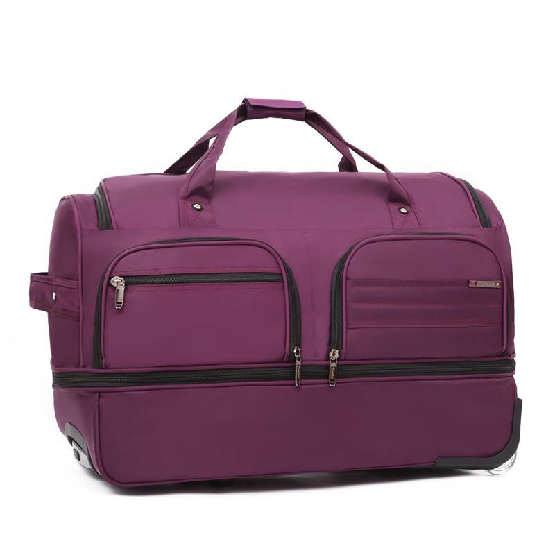ZY Expandable Wheeled Travel Duffle Bag