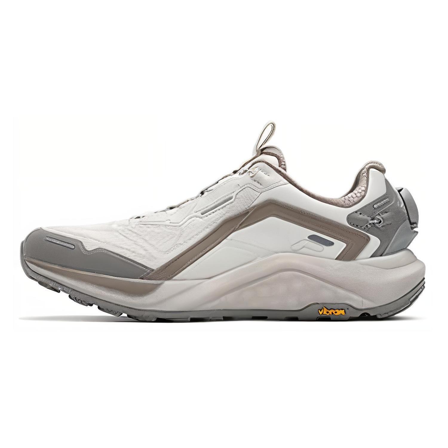FILA BOA WOLF Fabric Low top Casual Running Shoes Men s Beige Brown Gray A12M411204FBE 44.5