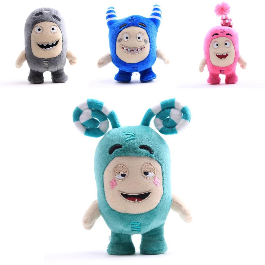 Oddbods 18cm Plush Soft Cuddly Toy Newt Bubbles Pogo Zee Jeff Fuse Slick For Cozy Comfort