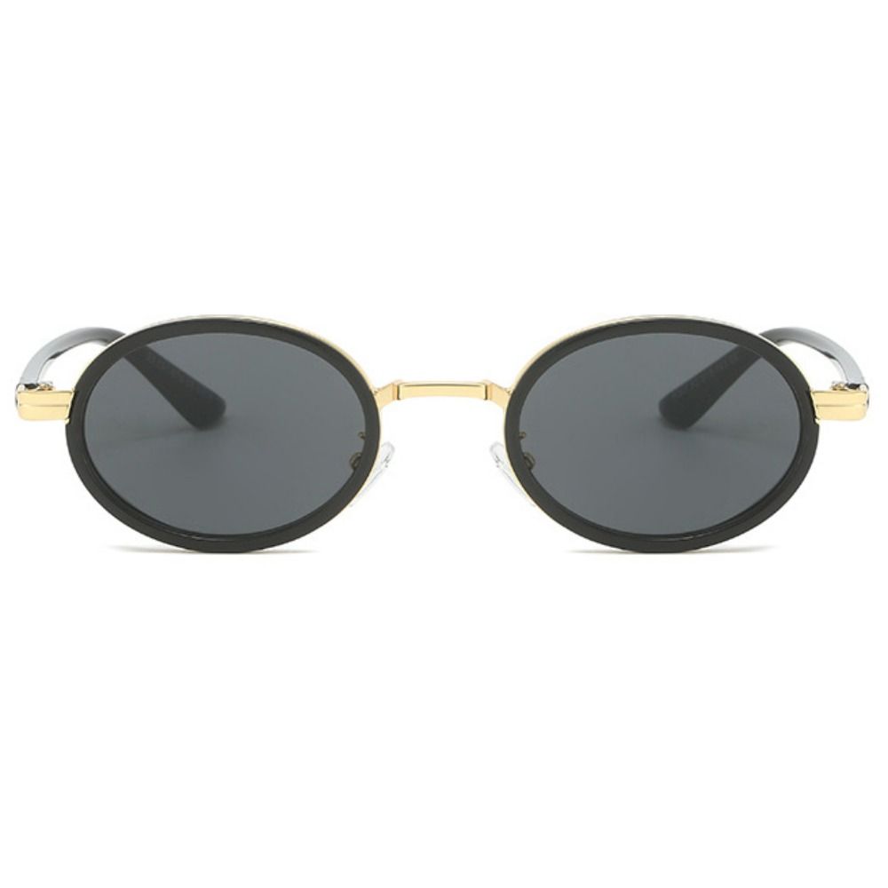 Trend Elliptical Eyewear UV Protection Small Frame Sunglasses Fashion Retro Oval Sunglasses  Unisex