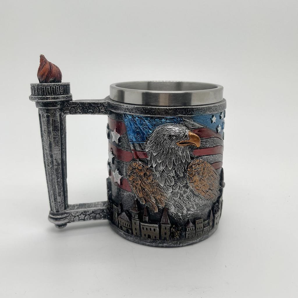 Free Muse Falcon Mug, Vintage Style Coffee Mug, Personalized Bar Decoration, Vintage Creative