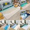 Beach Waves Printed Carpets for Living Room Kids Room Rug Kitchen Mat Floor Carpets Modern Entrance Mat Home Bathroom Rugs INS