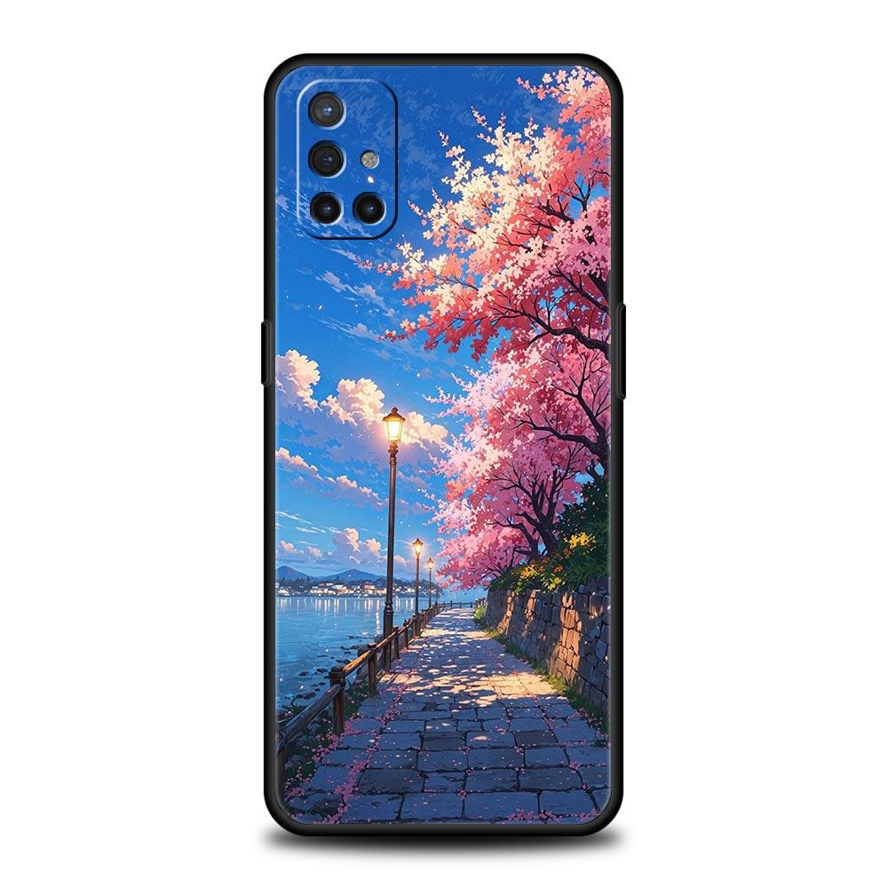 Landscape Japan Series Scenery Phone Case For OnePlus 13 12 11 10 9 8 7T Pro 13R 12R 10R 9RT 8T Nord N200 N30 2T CE 2 3 5G Cover