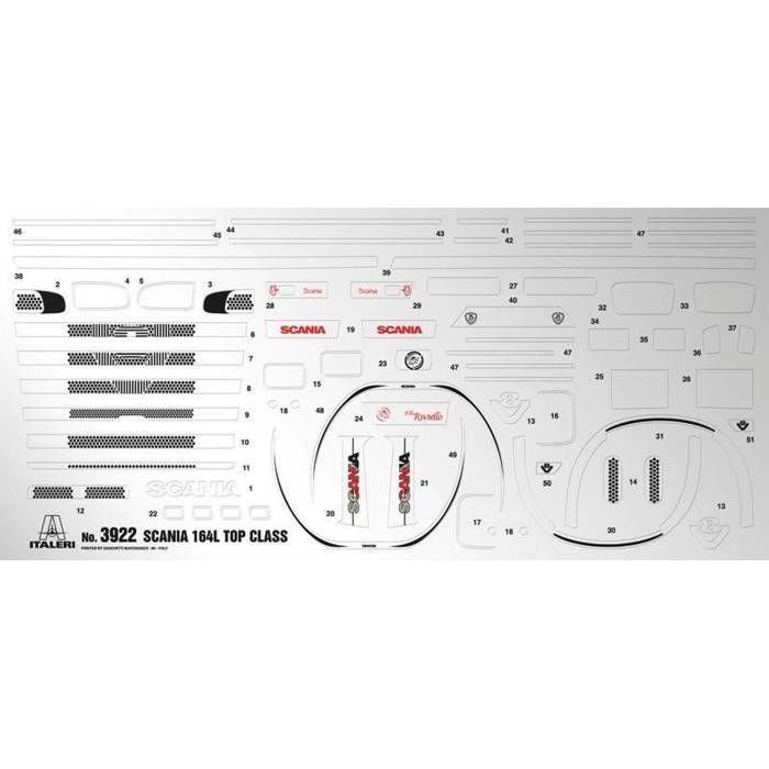 Maquette camion : scania 164 l top class