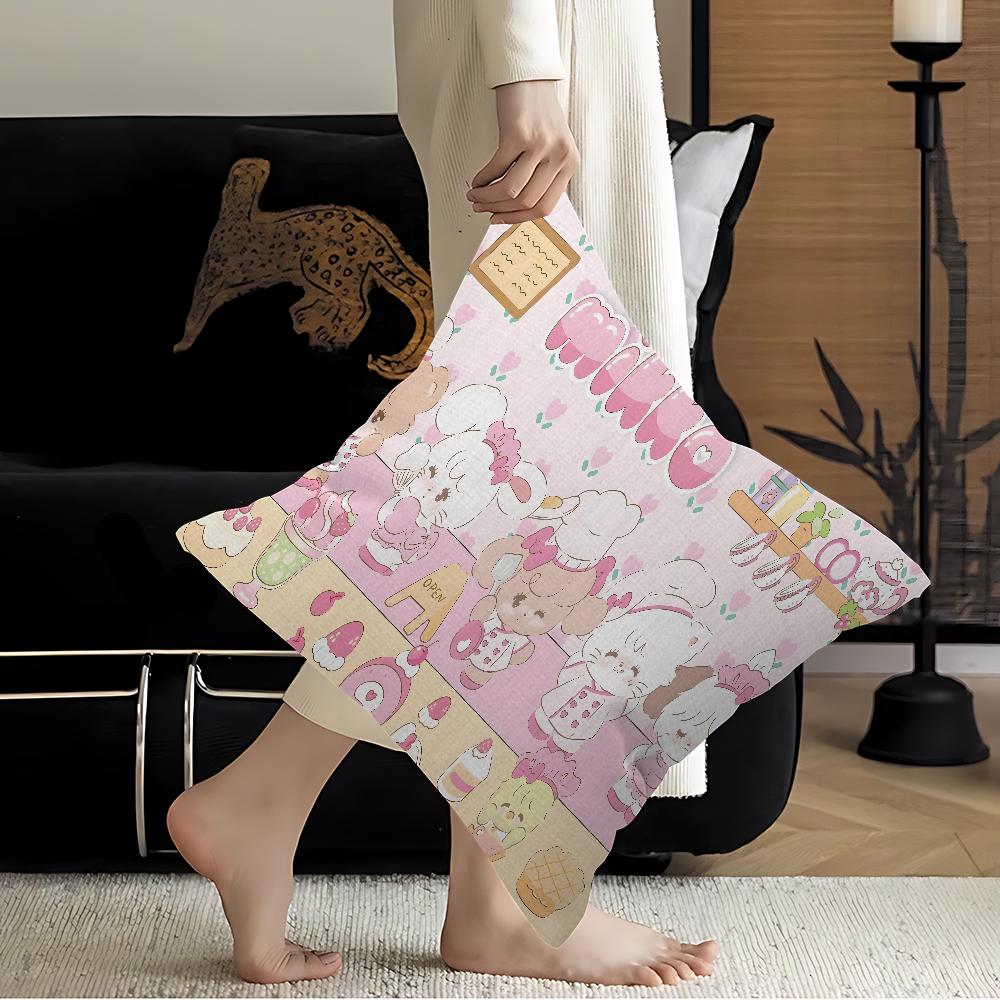 Mikko Anime Pillow Cover Design Cushion Cover Decor Holiday Decorati