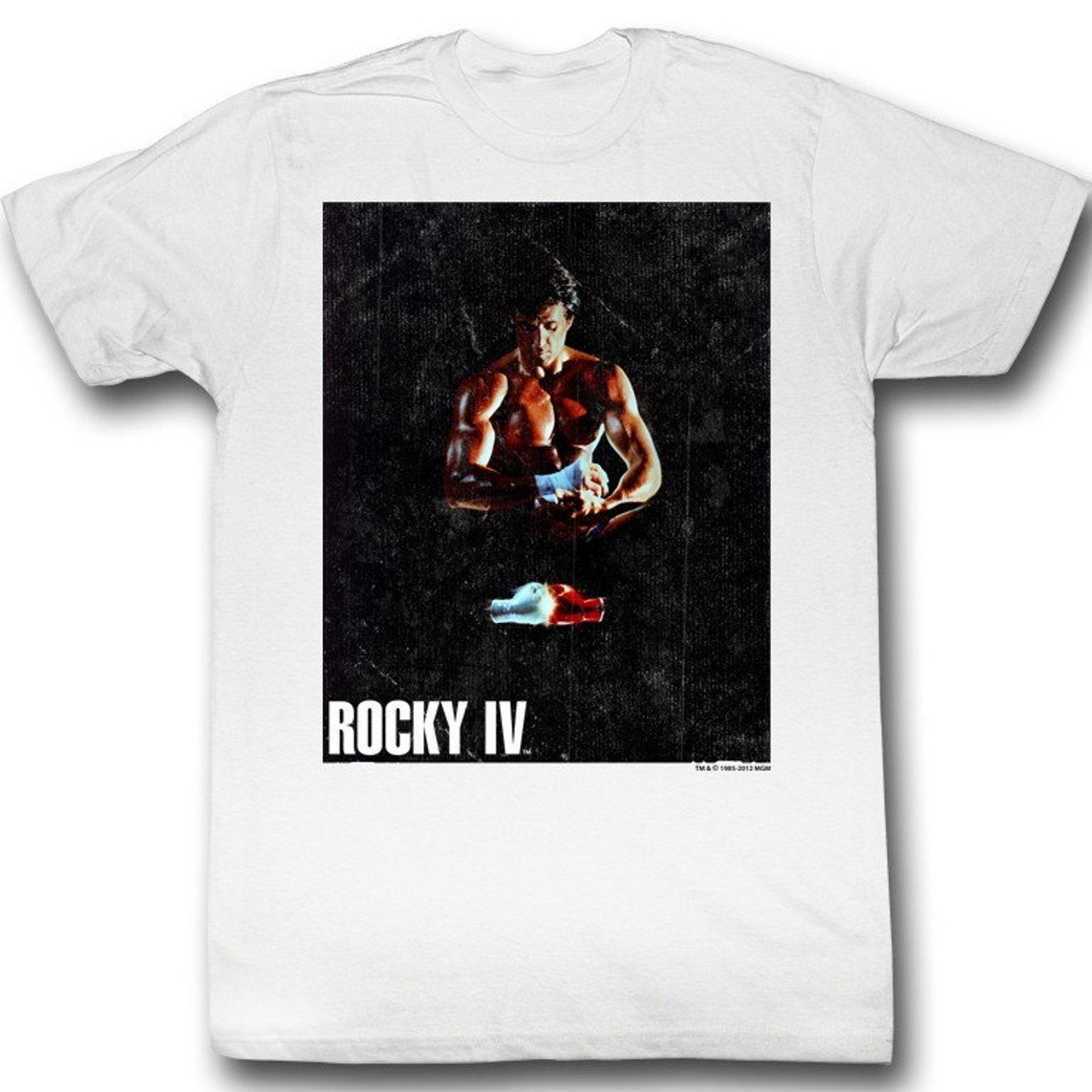 Rocky Binded White White T-Shirt S