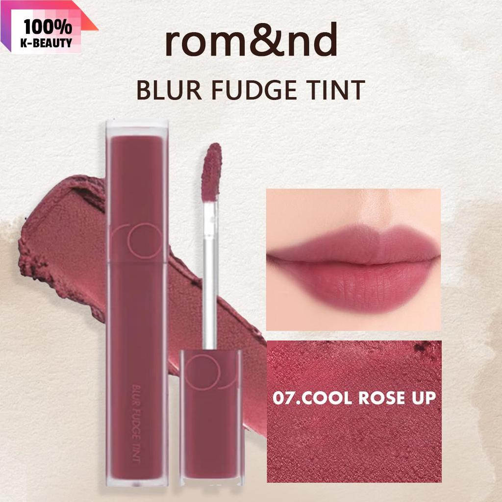 Rom&nd Romand BLUR FUDGE TINT, Aksamitne Matowe Usta 5.0g/0.18oz (7 opcji kolorów)