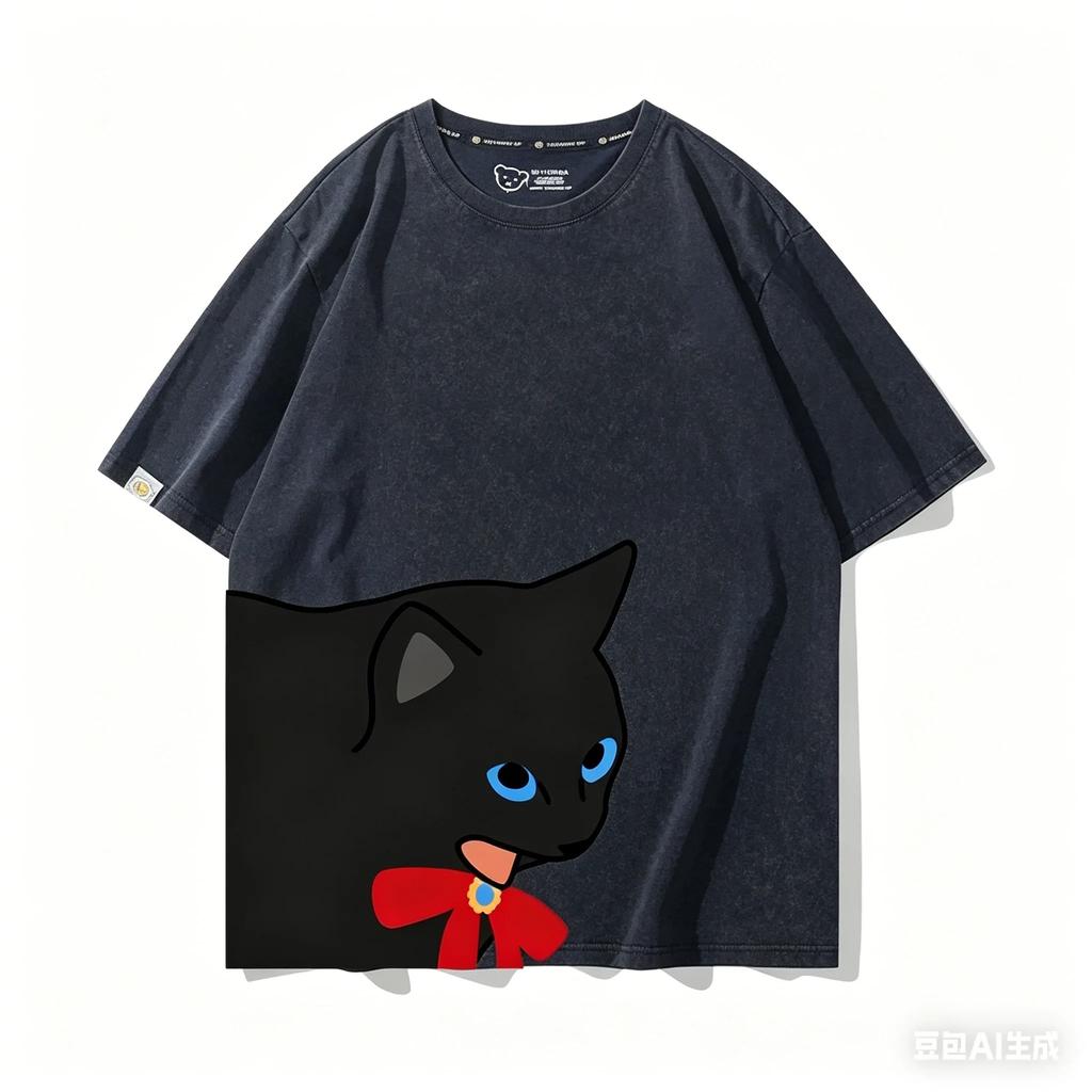 Arknights Anime Lover Washed T-shirt Year round clothing personality Clothes Plus Size Unisex Streetwear Couples high quality
