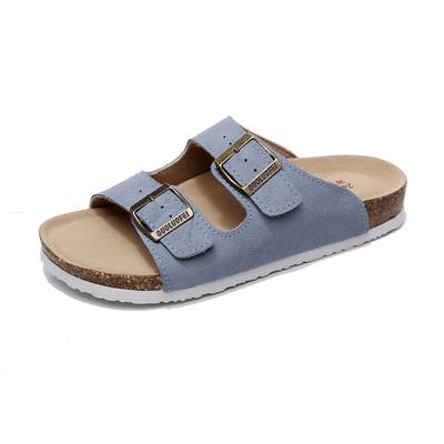 Trend Suede Sandals Big Size Slippers Comfy Non Slip Casual Durable Shoes for Women Men