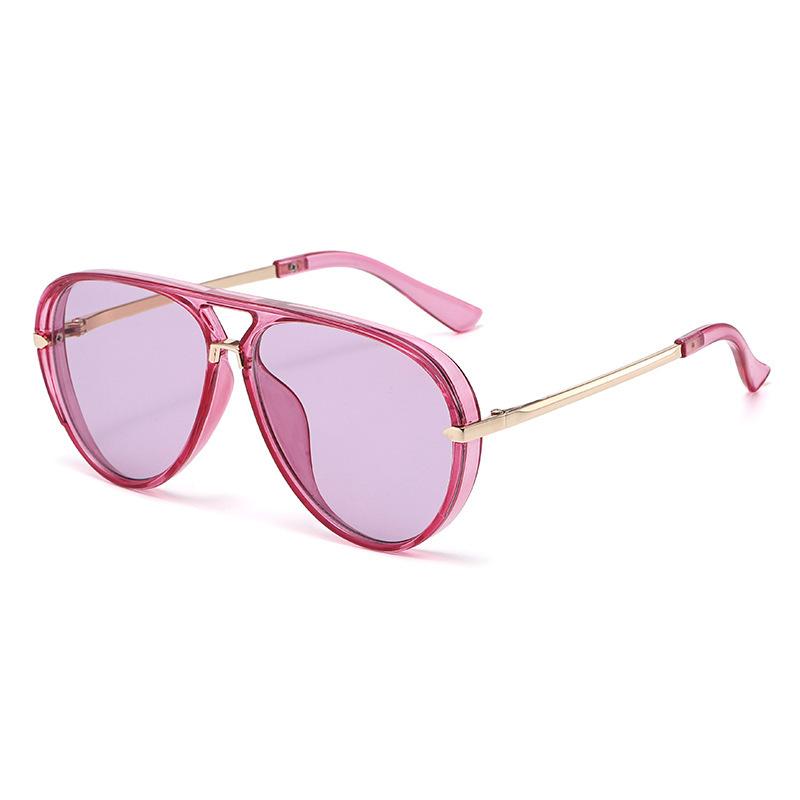 Big frame toad sunglasses retro style ins street shooting exaggerated hip hop sunglasses UV protection