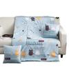 Cat Print 2-in-1 Cushion Blanket