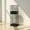 Umbrella Stand with Drip Tray Square Storage Bucket FloorStanding for Entryway, Doorway,