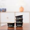 Black Pottery Travel Kung Fu Tea Set Portable Household Outdoor Ceramic Tea Pot Drinking Tea Cup Dry Brewing Plate Small Set