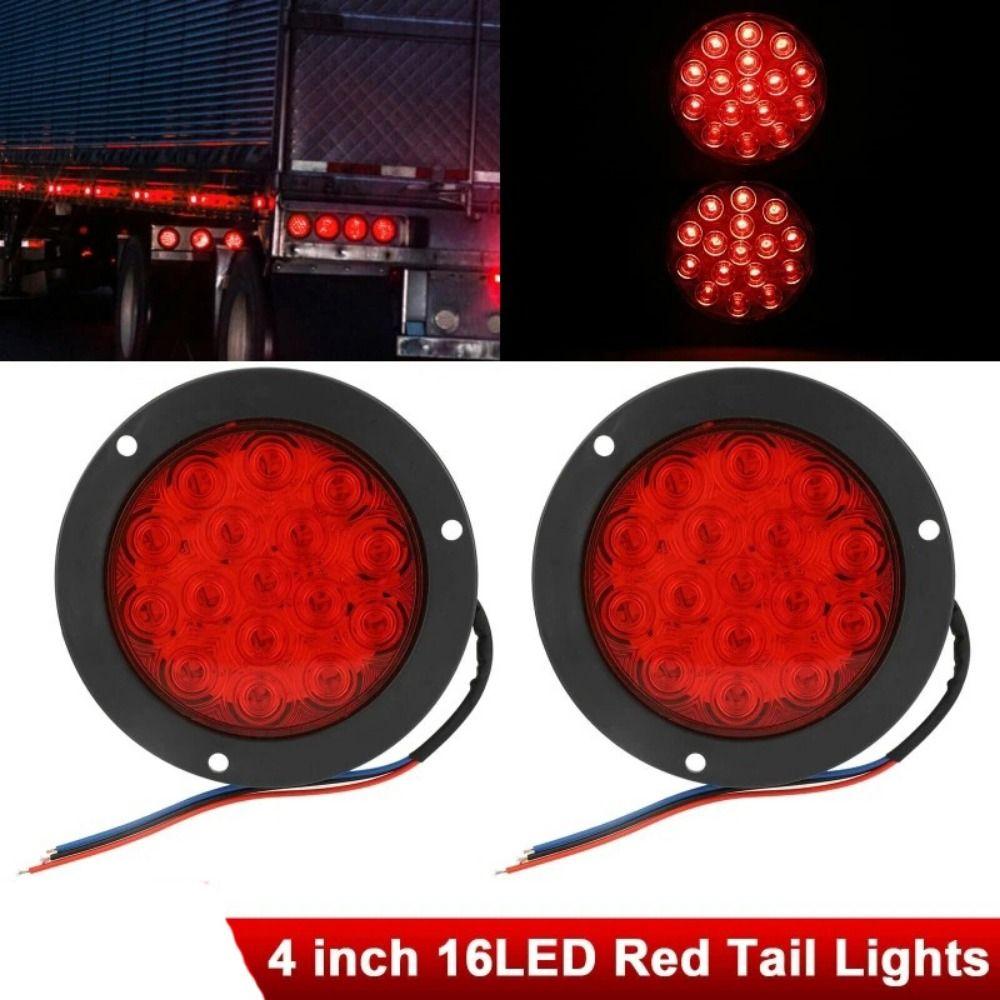 Multi-Color LED Flashing Chassis Tail Light DC 12-24V Car Safety Warning Signal Light  Parking