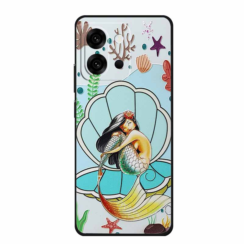 3D Emboss Case For OnePlus 13T 2025 Phone Case 13 T Coque Flowers Silicone Soft Back Cover For OnePlus 13s 2025 Case 13 s Funda