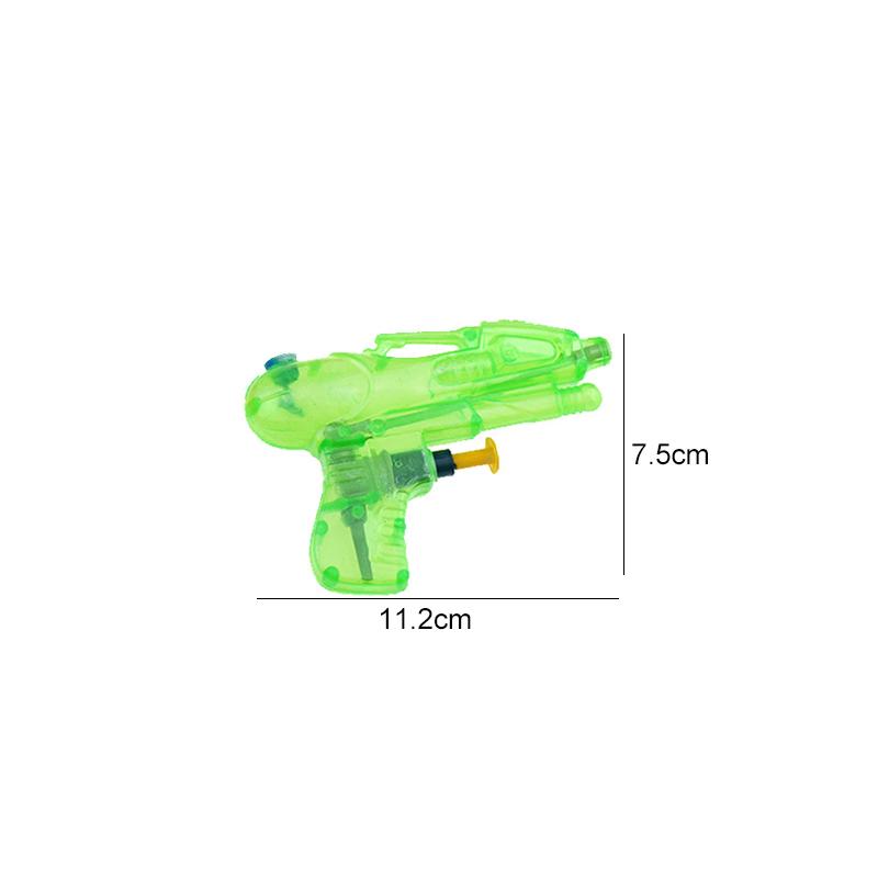 2/5/10pcs Plastic Mini Water Guns Transparent Squirt Water Guns Children Toy For Outdoor Beach Summer Outdoors Swimming Pool TMZ