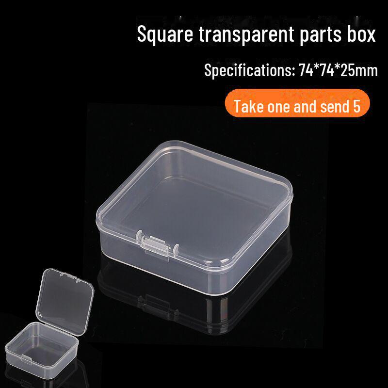 Green Forest Multi-grid Rectangular Tool & Component Storage Box