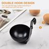 Stainless Steel Egg Mold Hangable Hard Boiled Egg Maker Easy Use Semi-Circular Design Rust Resistant Egg Cooker Kitchen Tool