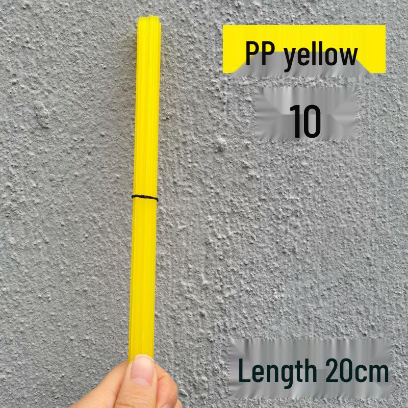 20/25cm Colored Plastic Welding Rods - Car Bumper Repair Tool for PP, PE, PVC, ABS, PPR