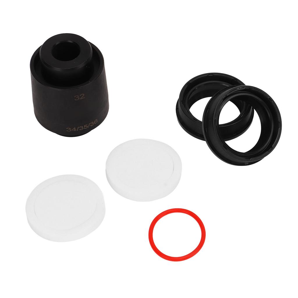 RISK Mountain Bike Suspension Front Fork Dust Sealing Oil Sealing Ring Inner Tube Dust Seals Maintenance Parts 36mm