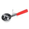 Practical Stainless Steel Fruit Ice Cream Scoop Spoon with Plastic Handle Kitchen Tool (5.2cm)