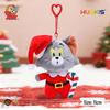 Tom & Jerry Plush Toys: Cat Pendant & Mouse Keychain Charms for Kids