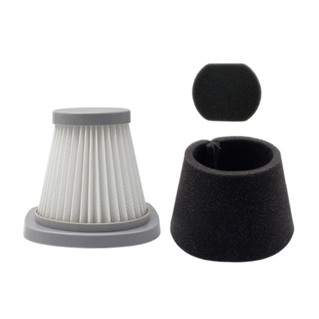 3/5Pieces Fliters HEPA Replacement Vacuum Filter Vacuum Dust Bin Filters for SC861 SC861A Filter Case Replacement