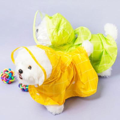 [Pet] Poncho Raincoat M