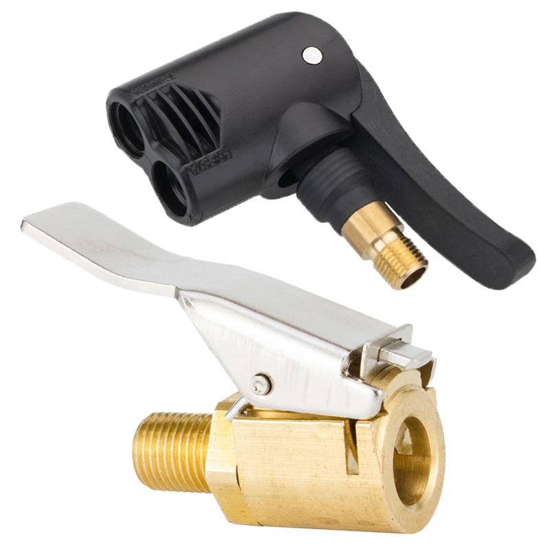 Automatická vzduchová pumpa Závitová tryska Adaptér Svorka Auta Hustilky pneumatik Ventil Konektor Závitový konektor Adaptér Auto Auto Příslušenství