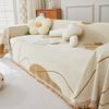 Anti-cat scratch sofa cover, simple modern chenille dust-proof four-season universal seat cushion cover, full cover cloth towel blanket
