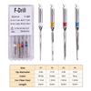 4Pcs/Box Dental Drills Fiber Post Engine Stainless Steel Drill Endodontic Root Canal Files Refills Instrument Dentistry Lab Tool