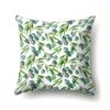Polyester Pillowcase Plant Fresh Car Decoration Home Printed Pillowcase Sofa Cushion Cover