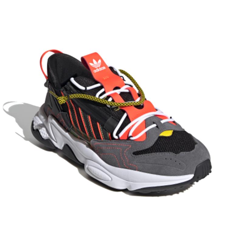 Adidas Ozweego Zip Black Solar Red Sneakers H67266