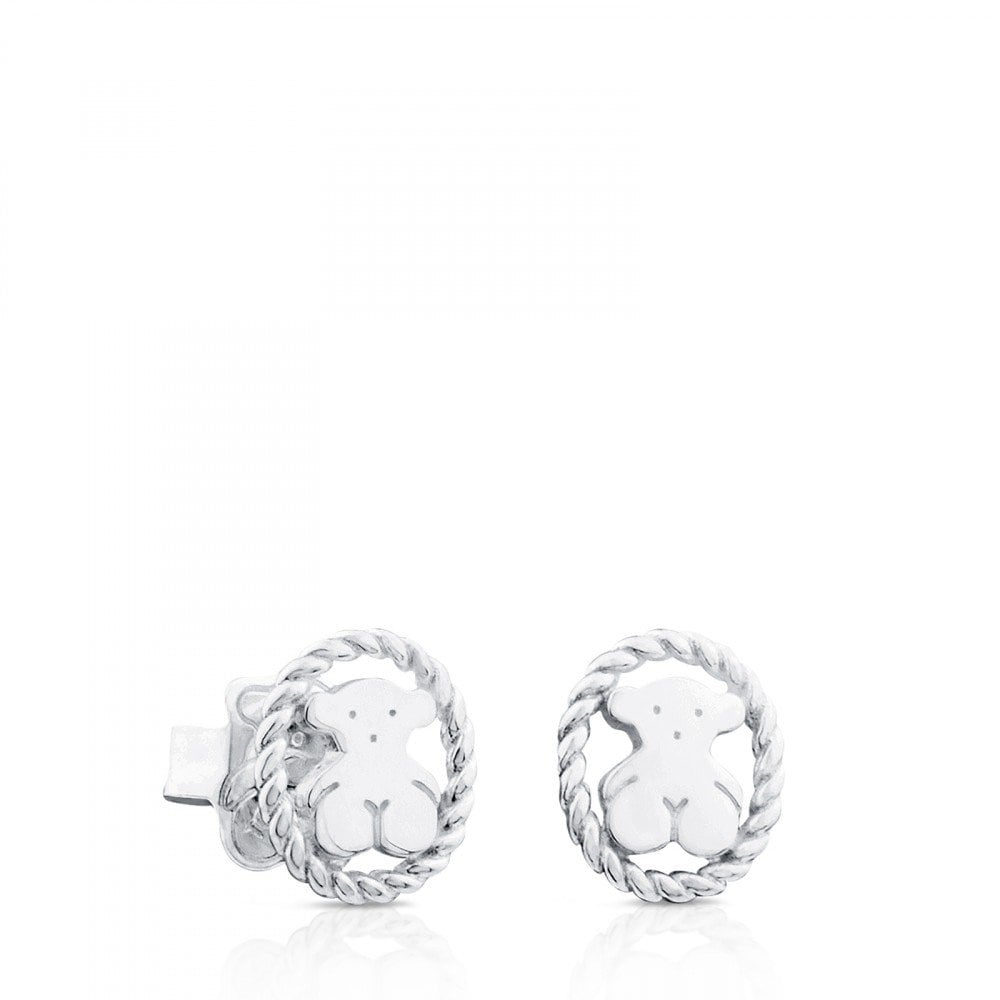 Silver Camee Earrings/Earrings/712323620
