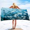 Seaworld Landscape Microfiber Oversized Lightweight Beach Towel Sand Free Towels Swim Pool Camping  Essentials Accessories